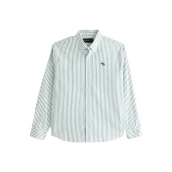 Abercrombie＆Fitch Shirt Men's Light Green