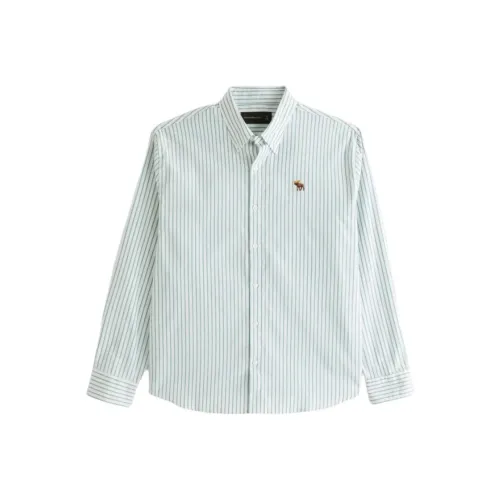 Abercrombie＆Fitch Shirt Men's Light Green