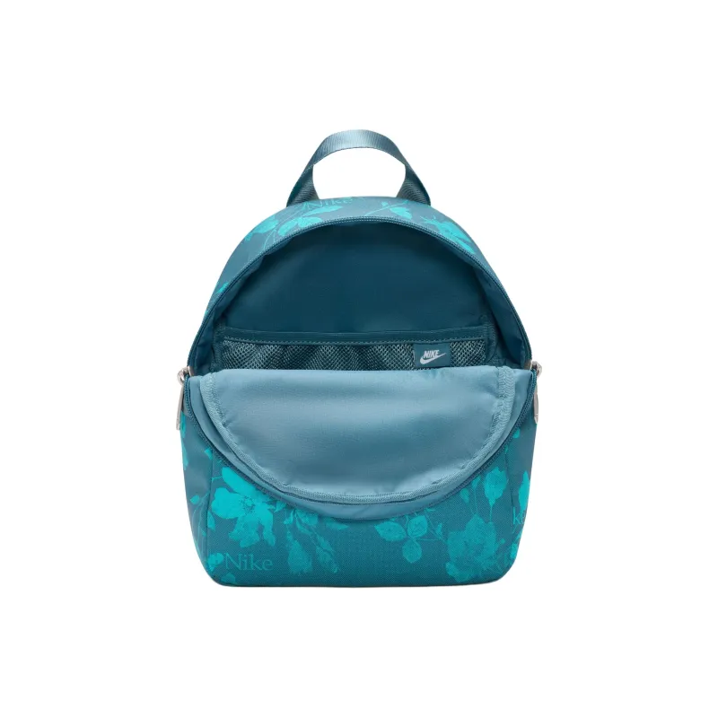 Nike Sportswear Fabric Backpack Unisex Smoke Blue & Cactus Green-4