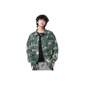 Yiwen Shirt Unisex Peacock Green