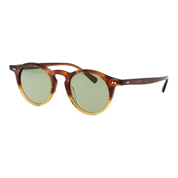 Oliver Peoples Acetate Round Sunglasses Women's Tortoiseshell