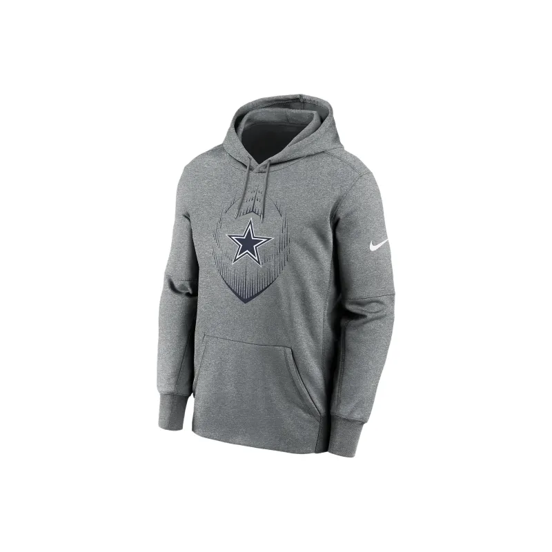 Nike Dallas Cowboys Icon Men's Nike Therma Nfl Pullover Hoodie-0