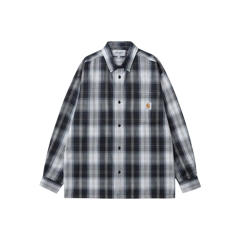 Carhartt WIP Blanton Check print Shirt-0