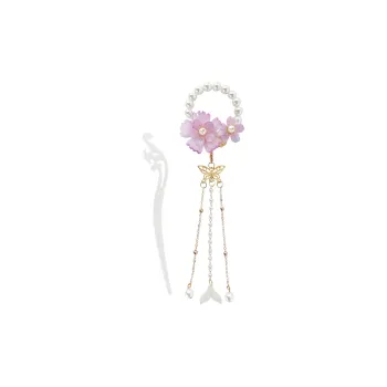 Connect The Past And The Present. Resin Hairpins Women's
