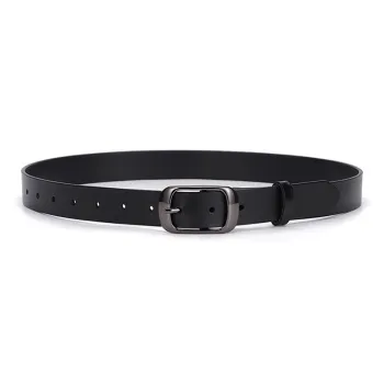 Yalu Preferred Cow Split Leather Belts Unisex Width 2.8CM