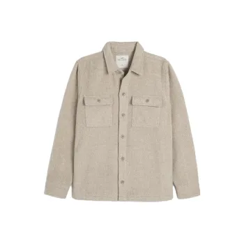 Hollister Shirts Men Cream