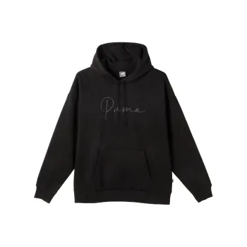 PUMA Sudadera Con Capucha Para Mujer PUMA Script Logo
