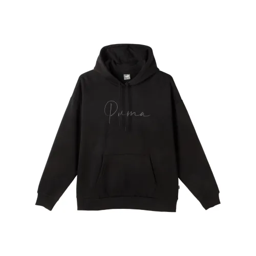 PUMA Sudadera Con Capucha Para Mujer PUMA Script Logo