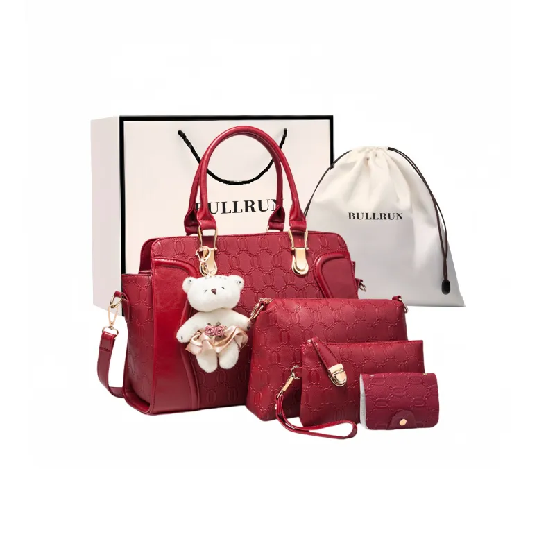Bullrun Cow Leather Combo Set Women's Multicolor-6