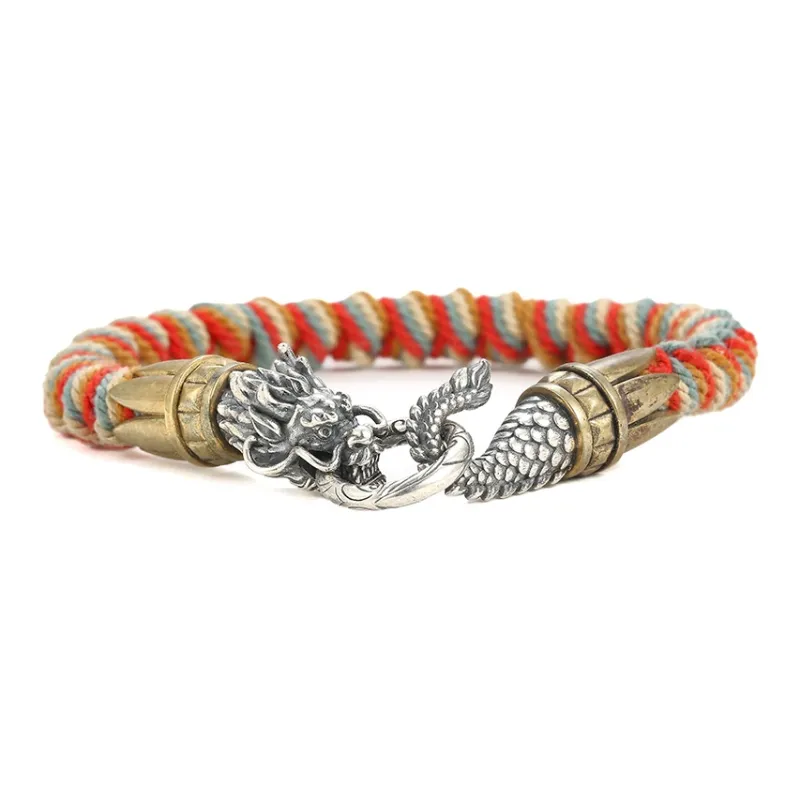 Ruibeila 925 Sterling Silver Bracelets Men's-0