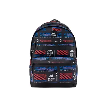 Kappa Polyester Backpack Unisex Black All Over Print