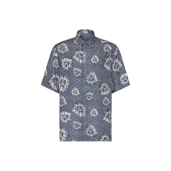 DIOR X Denim Tears Silk Twill Shirt