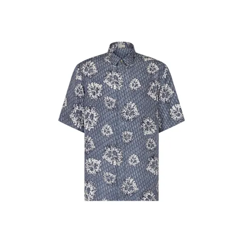 DIOR X Denim Tears Silk Twill Shirt
