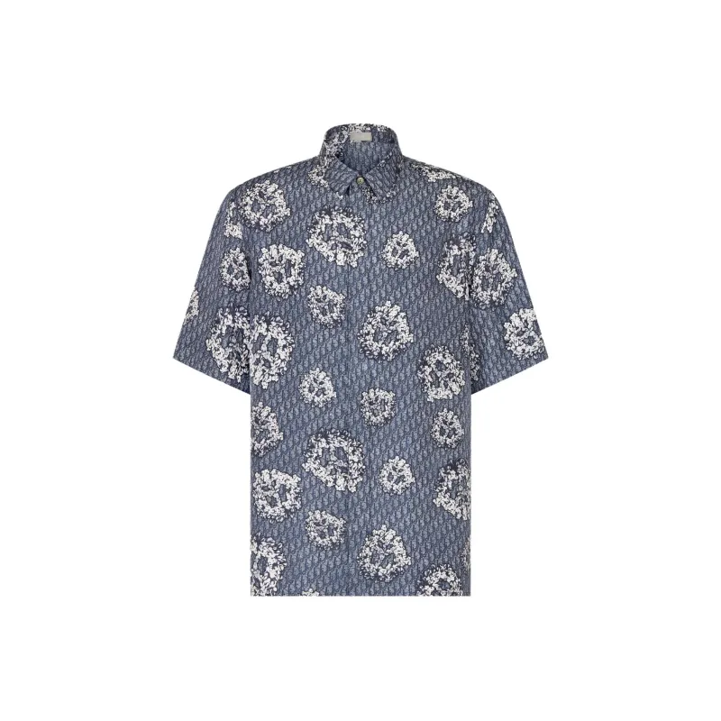 DIOR X Denim Tears Short Sleeve Shirt-0