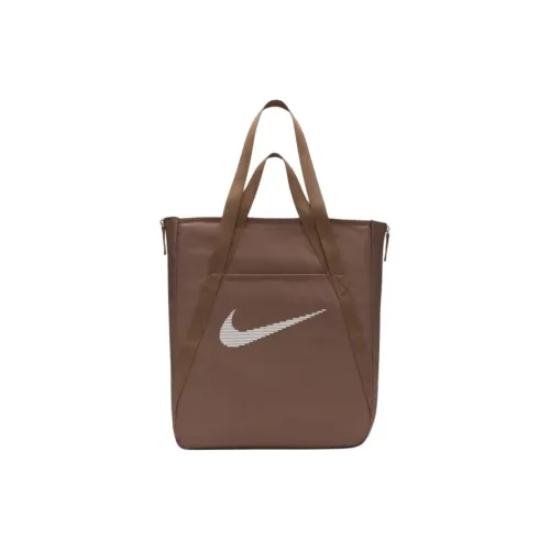 Nike Fabric Tote Bag, Shopping Bag, Shoulder Bag, Handbag Unisex Brown