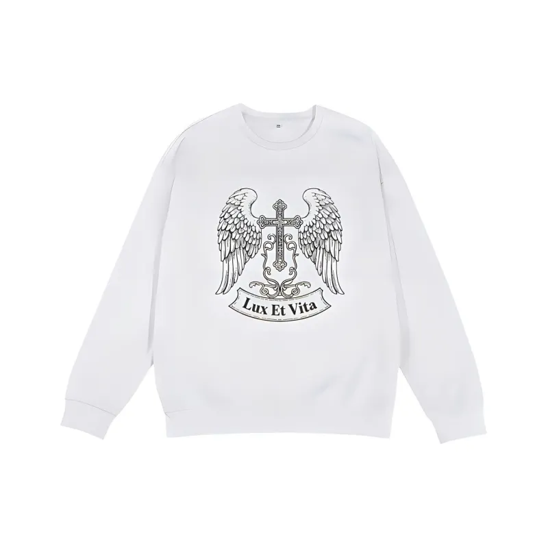 LUX ET VITA Sweatshirts Unisex-0