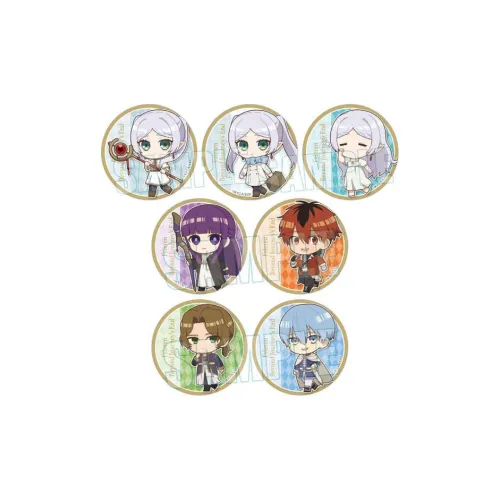 BELLHOUSECO・・LTD・ SINCE1982 BH BELLHOUSECO・・LTD・ Frieren Beyond Journey's End, Casual Collectible Badge Set Badges