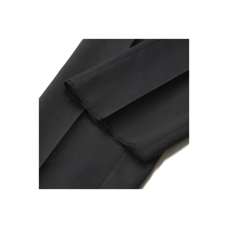 Ermenegildo Zegna Suit Trousers Men Black-6