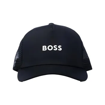 HUGO BOSS Polyester Baseball Caps Men's Black