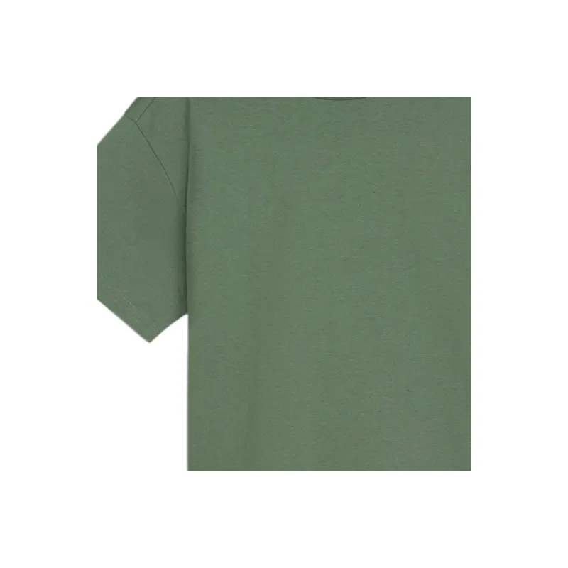 PUMA Drop Shoulder Sleeve T Shirt Women's Dark Forest-2