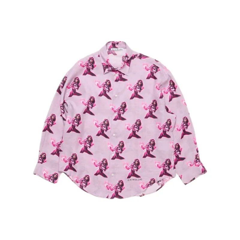 Acne Studios Printed Button-up Shirt-0