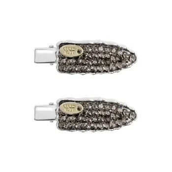 KEYS VIA Copper Alloy, Rhinestone Hair Clips Women's