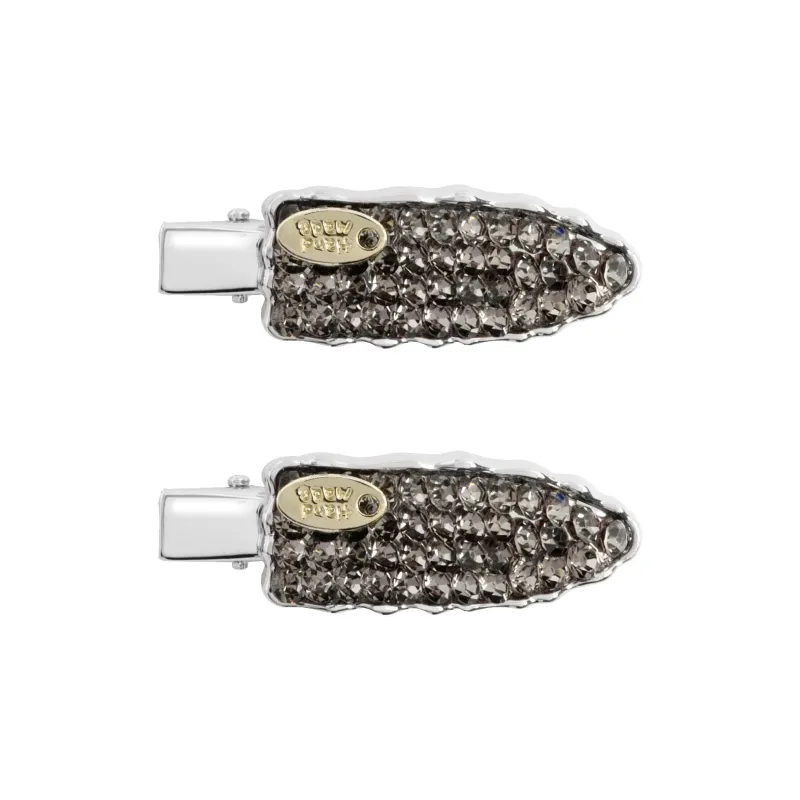 KEYS VIA Copper Alloy, Rhinestone Hair Clips Women's-0