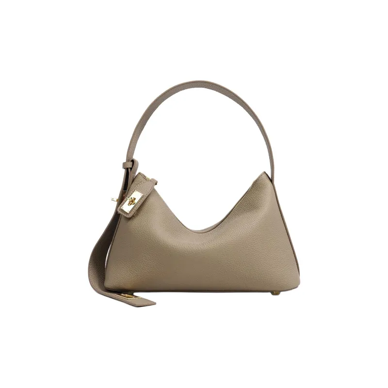COURONNE Top Grain Cow Leather Handbag Women's Multicolor-18