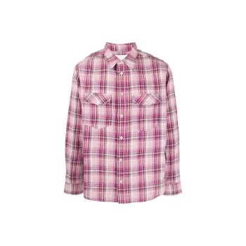 ISABEL MARANT Checked Long Sleeved Shirt