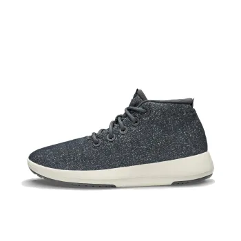 Allbirds Wool Runner Mizzles High Top Casual Shoes Women's Dark Gray
