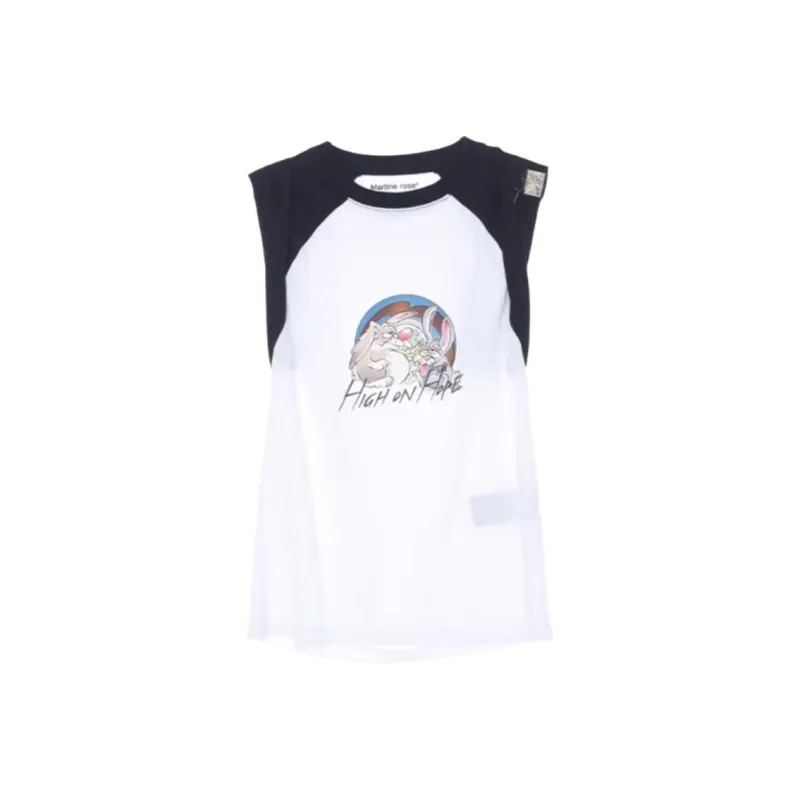 Martine Rose Graphic print Tank Top-0