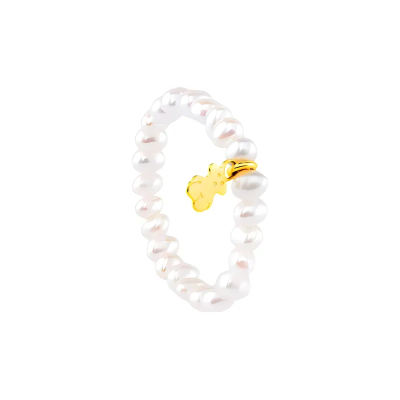 TAOSIXIONG 18K Gold Rings Unisex Gold-0