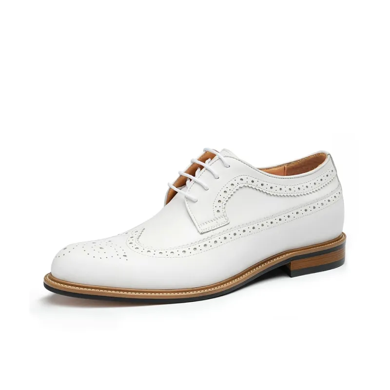 ASTON M.JAZZ Dress Shoes Men's White-3