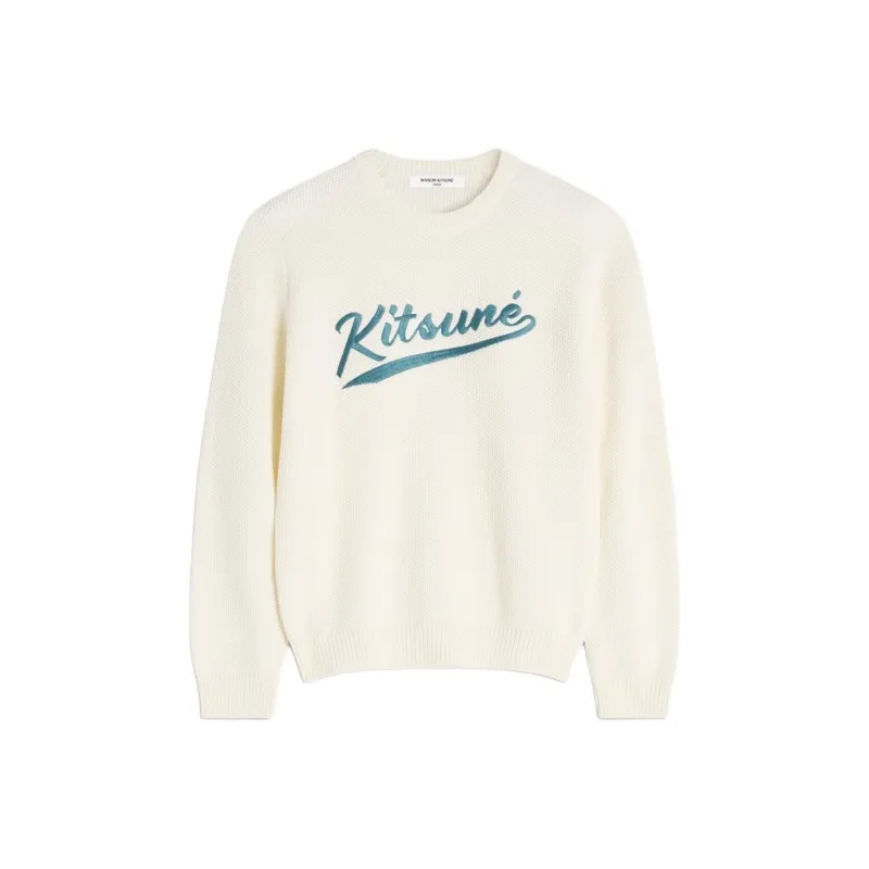 Maison Kitsune Logo Varsity Sweater-0