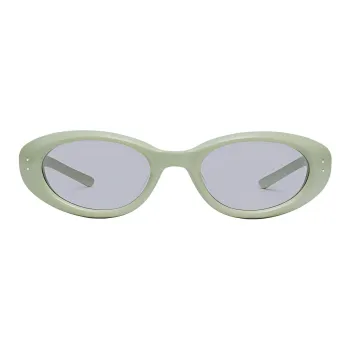 GENTLE MONSTER Blanc GR8 Oval-frame Sunglasses