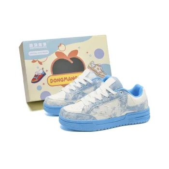 Anime Story Slip Resistant, Abrasion Resistant, Lightweight, Breathable Low Top Skateboard Shoes Unisex