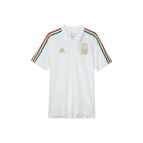 Adidas Polo Shirts Men White