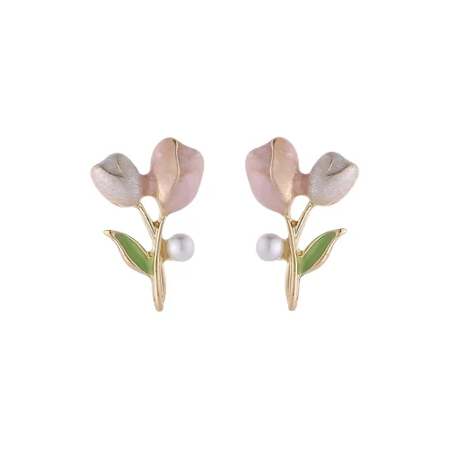 Universe Search S925 Silver Stud Earrings Women's