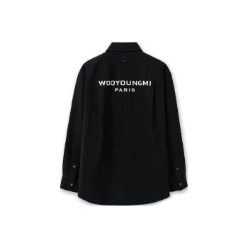 WOOYOUNGMI SS25 Shirt Men's Black