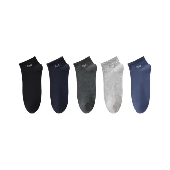 MIIOW Mid Calf Socks Unisex 5 Pack