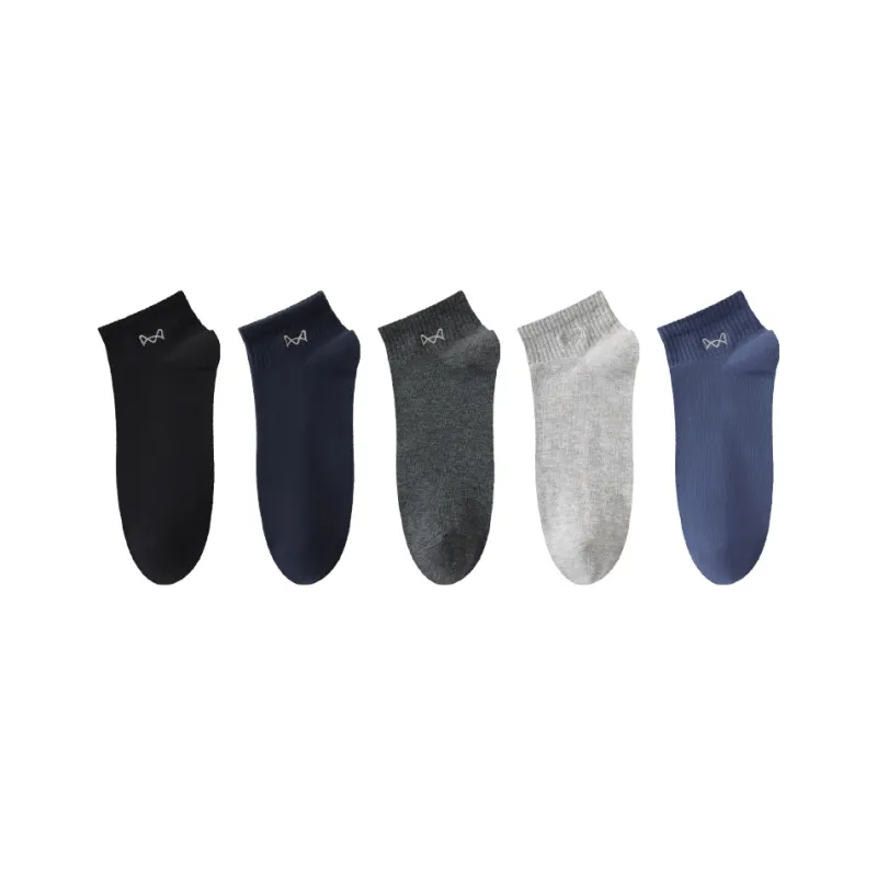 MIIOW Mid Calf Socks Unisex 5 Pack-0