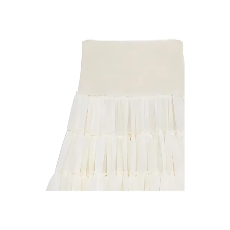 LOEWE Ruffled Asymmetric Miniskirt-5