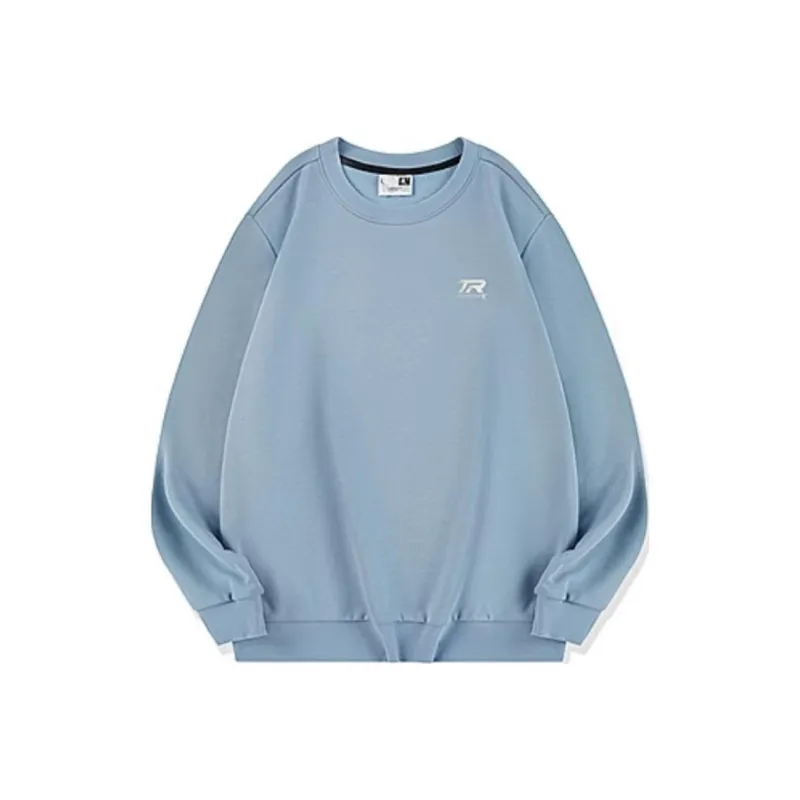 QIAODAN Men's Training Series Sweatshirt Men's Soft Gray Blue-0