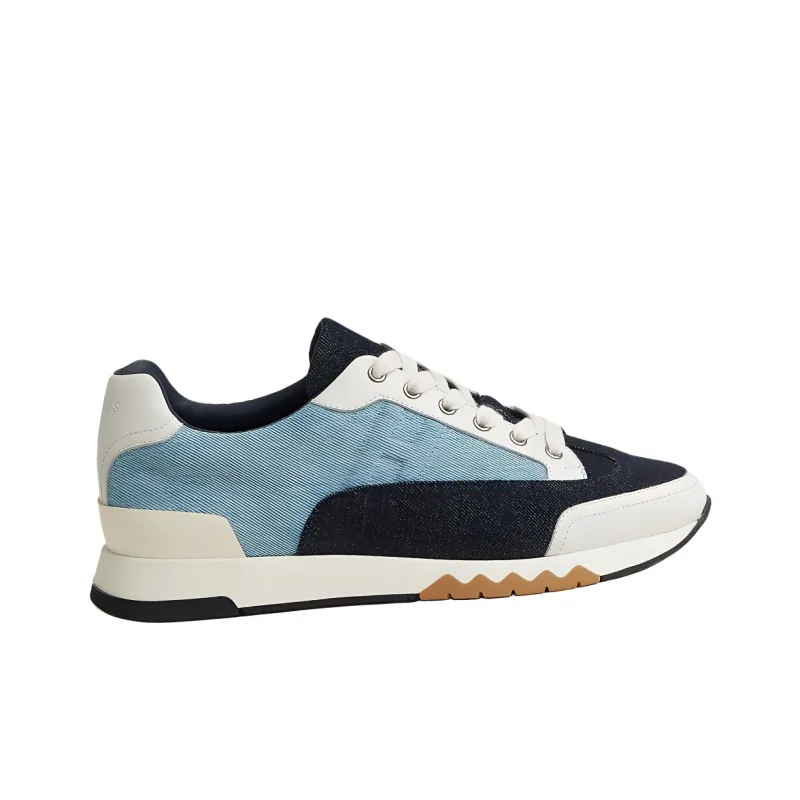 HERMES Trail Low Top Casual Shoes Men's Blue-1