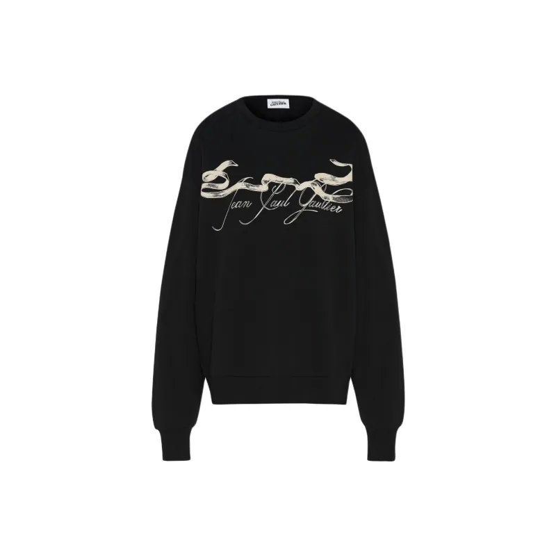 Jean Paul Gaultier Sweatshirt Unisex Black-0