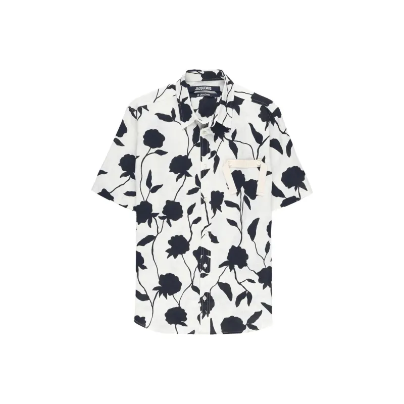 Marine Serre Shirts Men White-0