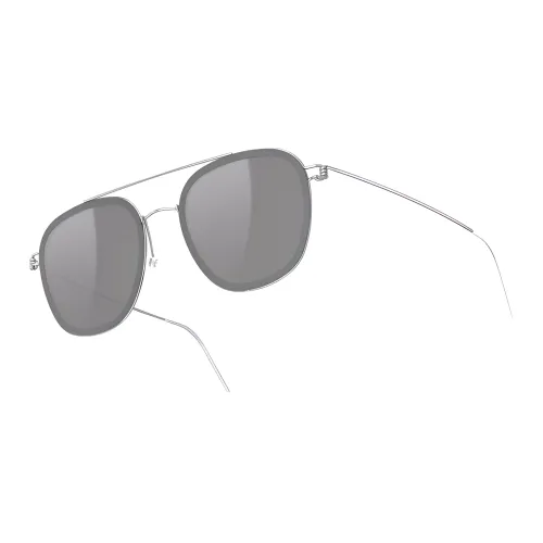 LINDBERG Titanium Aviator Sunglasses Men's