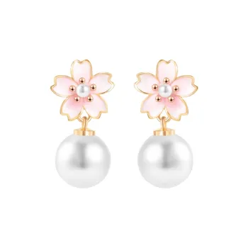 Branded Jewelry Pearl Earrings Women's