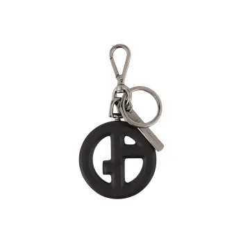 GIORGIO ARMANI Logo plaque Keyring