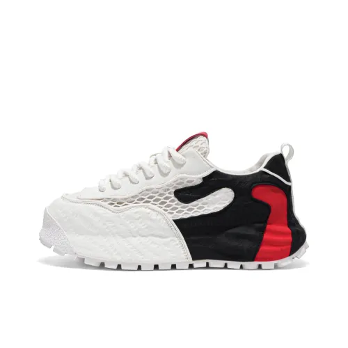 AMICNIEGD Slip Resistant, Breathable, And Balanced Low Top Chunky Sneakers Men's